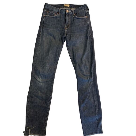 Mother Looker Ankle Fray Girl Crush jeans women's size 25 - Picture 1 of 7